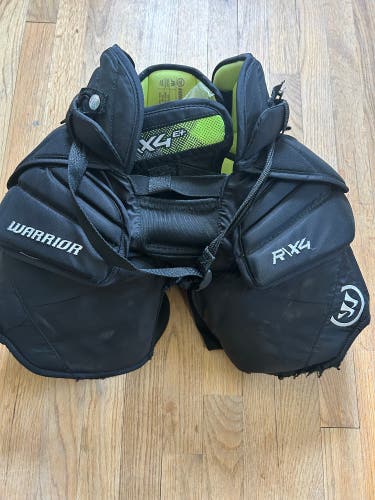 Junior Medium Warrior Ritual X4 Hockey Goalie Pants (Used)
