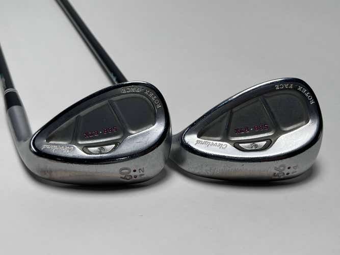 Cleveland 588 RTX CB Satin Chrome Wedge Set 56* 14 60* 12 UltraLite Womens RH