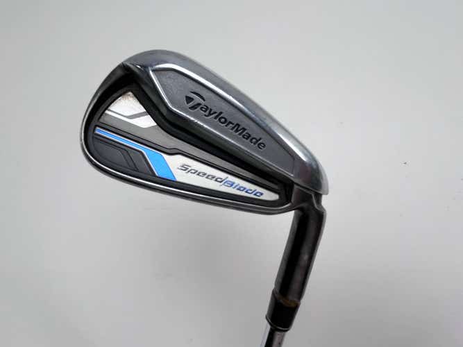 TaylorMade Speedblade Single 6 Iron Stiff Steel Mens RH