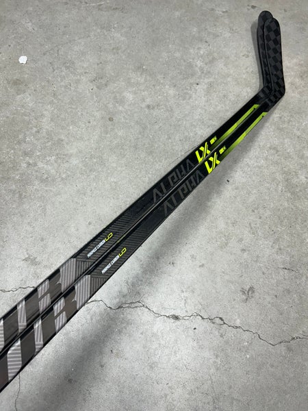 2 PACK 100 Flex P92 Senior Warrior Alpha LX Pro Left Hand Hockey Stick Pro Stock (New)