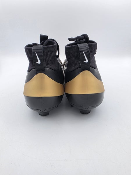 Nike Zoom Air Vapor Pro 1 Black Gold Football Cleats Mens  display picture 3