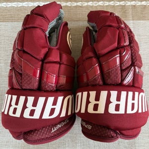 Phoenix Coyotes Warrior Covert Pro Gloves 14" Pro Stock (Used)