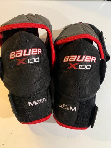 Bauer Vapor X100 Elbow Pads Medium