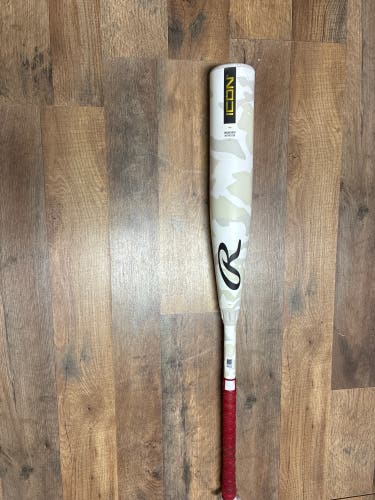2025 Rawlings Icon Composite USSSA Certified Bat (-10) 30" (Used)