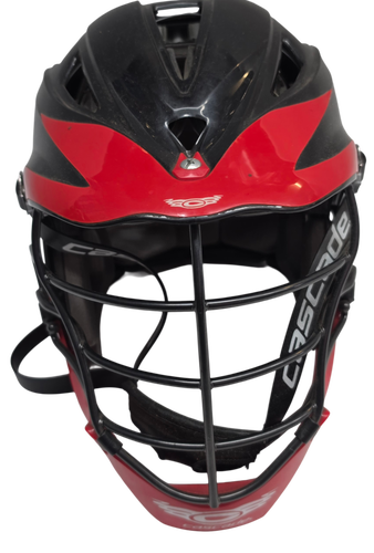 Cascade Pro-7 Helmet Adult Black / Red No Box