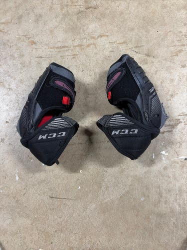 Junior Large CCM JetSpeed Control Elbow Pads (Used)