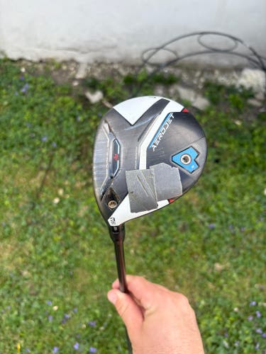 Men's 2023 Cobra AeroJet Left Hand Fairway Wood Stiff Flex 3 Wood (Used)