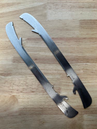 Bauer FLY-X 288mm Washington Capitals Pro Stock Skate Blades / Runners (Used)