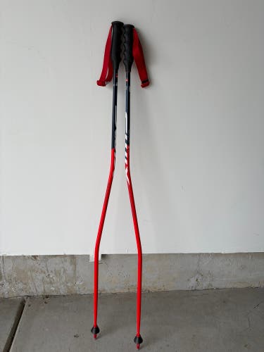 125cm Swix bent GS Racing Ski Poles