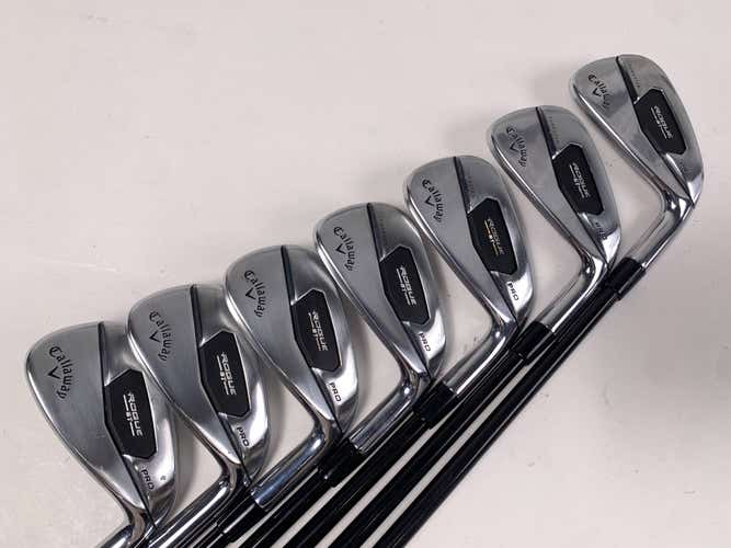 Callaway Rogue ST Pro Iron Set 4-PW Tensei White AV Series 75g Regular RH
