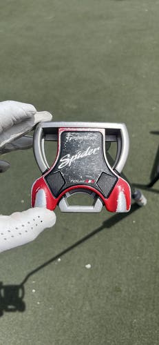Gray 2017 TaylorMade Spider Tour Mallet Right Handed Putter 35" (Used)