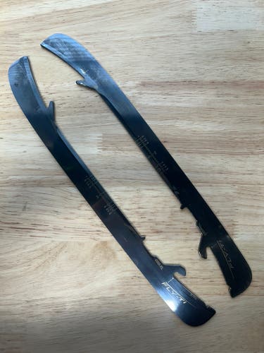 Bauer FLY-TI 288mm Montreal Canadiens Pro Stock Skate Blades / Runners (Used)