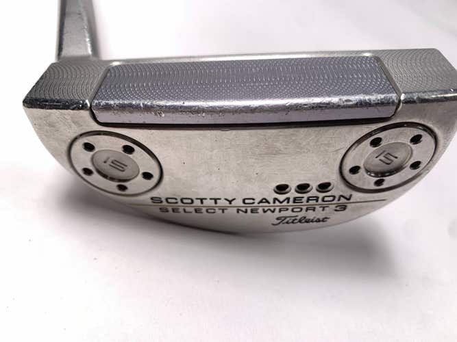LEFTY Scotty Cameron Select Newport 3 Putter 34" Mens LH