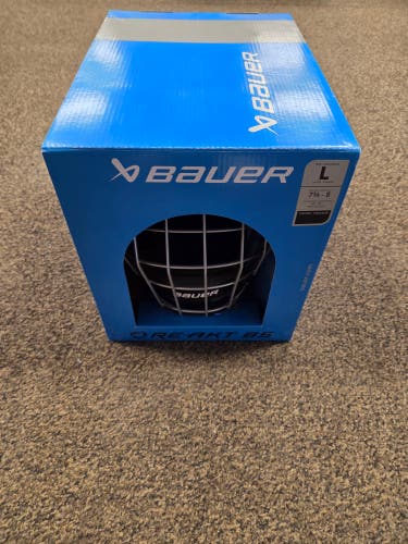 Bauer Re-Akt 85 Helmet Combo Large Black (New)