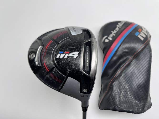 TaylorMade M4 Driver 9.5* Matrix Ozik White Tie MFS X5 45g Senior RH HC DENT