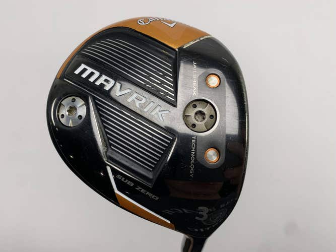 Callaway Mavrik Sub Zero 3 Fairway Wood 15* Aldila Rogue 130 MSI 70g Stiff RH