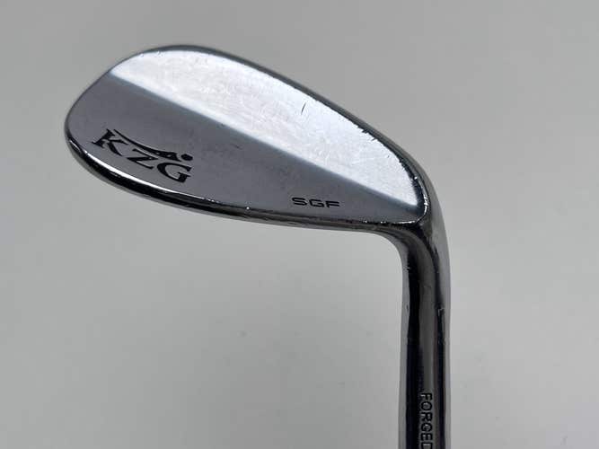 KZG Forged SGF Lob Wedge LW 60* 8 Bounce AeroTech SteelFiber i110cw Regular RH
