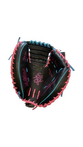 Used Rawlings HEART OF THE HIDE BB/SB Catchers RH Throw Black 34"- New with Tags 11859-S000030032