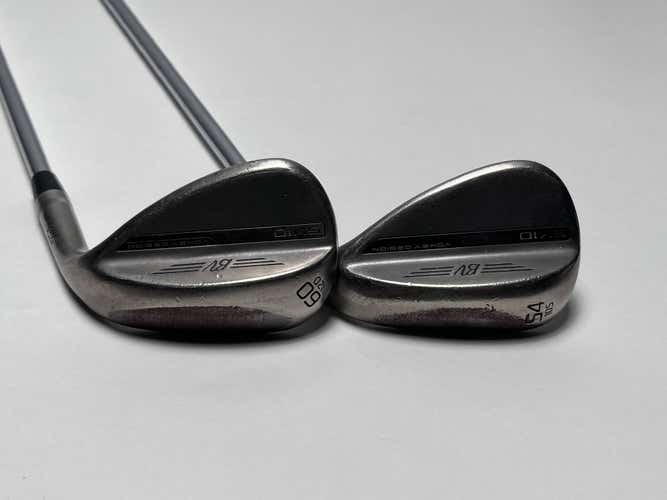 Titleist Vokey SM10 Nickel Wedge Set 54* 10 60* 12 Vokey Wedge Steel Mens RH