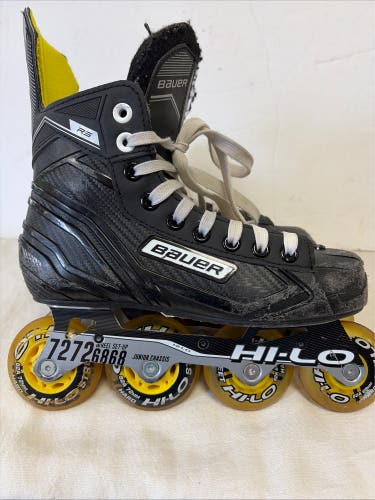 Junior Size 3 Bauer RS Inline Skates. Rollerblades.