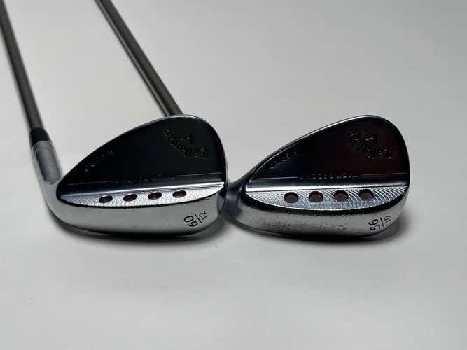 Callaway Mack Daddy 4 Chrome Wedge Set 56* 10 60* 12 Recoil F2 Senior Graphite