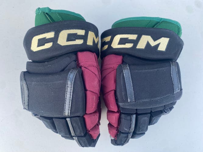 CCM HG12 Pro Stock 14" Hockey Gloves Coyotes 40154