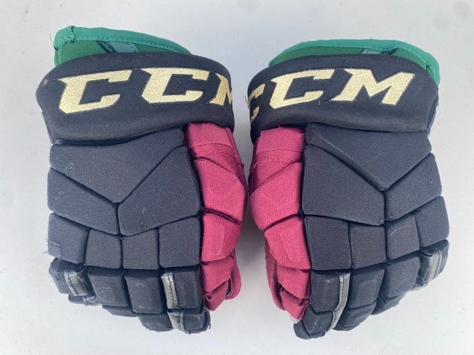 CCM HG12 Pro Stock 13” Hockey Gloves Coyotes 48833