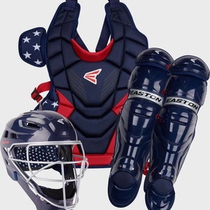 Easton Gametime USA Catcher's Set (New) Intermediate Size