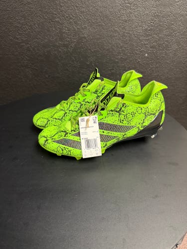 Adidas Adizero Electric Football Cleats Speed Green Size 9.5 NEW W/ TAGS