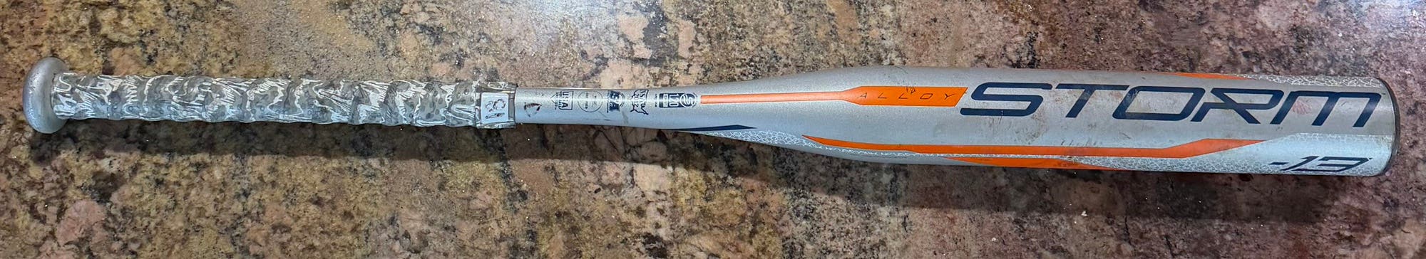 2020 Rawlings Storm Alloy Bat (-13) 17 oz 30" (Used)