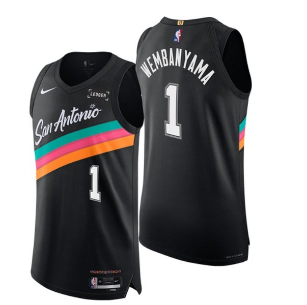 Victor Wembanyama San Antonio Spurs Nike City Edition Swingman Jersey - XL