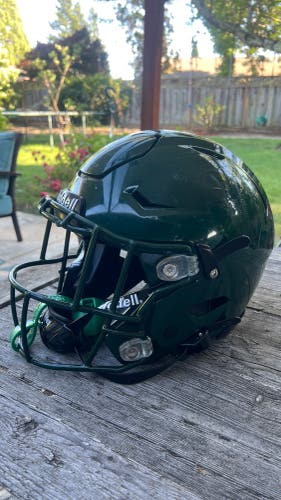 Forest Green Adult Medium Riddell SpeedFlex Helmet (Used)