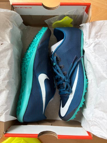 White Unisex Size M 7.5 (W 8.5) Adult Nike Zoom rival Sprint Shoes (New)