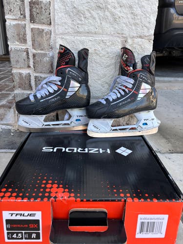 True HZRDUS 9x Hockey Skates Regular Width Size 4.5 (Used)