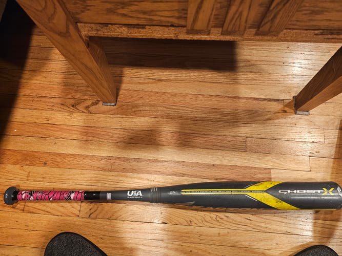 2018 Easton Ghost X Evolution Composite USABat Certified Bat (-5) 26 oz 31" (Used)