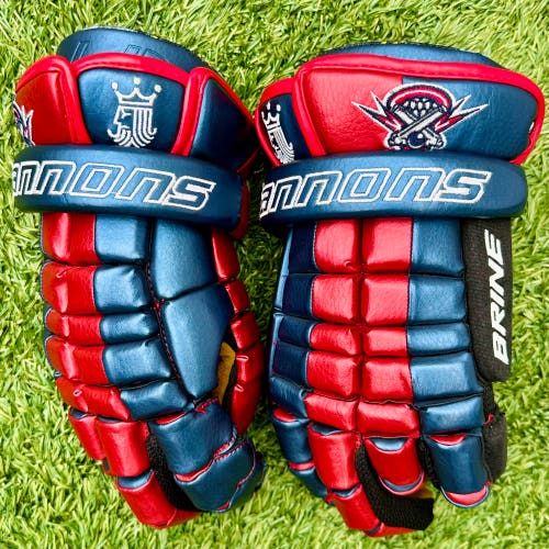 *NEW* Boston Cannons Brine Deft Lacrosse Gloves