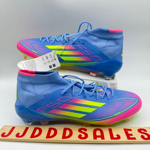 Adidas Adizero F50 Elite Mid FG 'Celestial Victory’ Cleats IH3861 Women’s Sz 10 / Men’s Sz 9