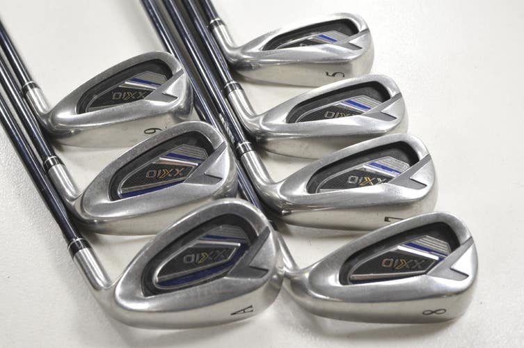 XXIO 12 Twelve 5-PW,AW Iron Set Regular Flex RH 47g Code 2222 Graphite # 215214
