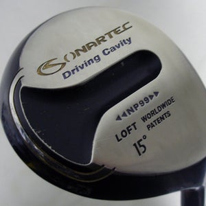 Sonartec NP-99 3 wood 15* (Harrison Star Plus, STIFF) Driving Cavity Golf Club