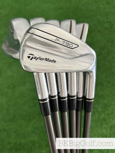 Taylormade P790 Forged Iron Set 5-P / Recoil F4 Stiff Graphite