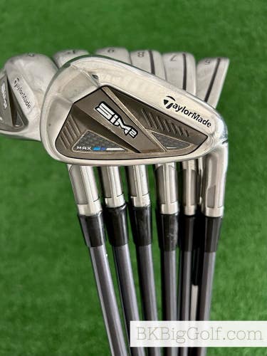 Taylormade Sim 2 Max Iron Set 5-A / Cobra Lite Regular Graphite