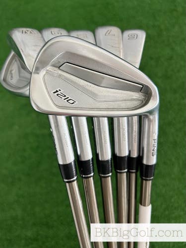 Ping i210 Iron Set 5-W / Recoil F4 Stiff Graphite
