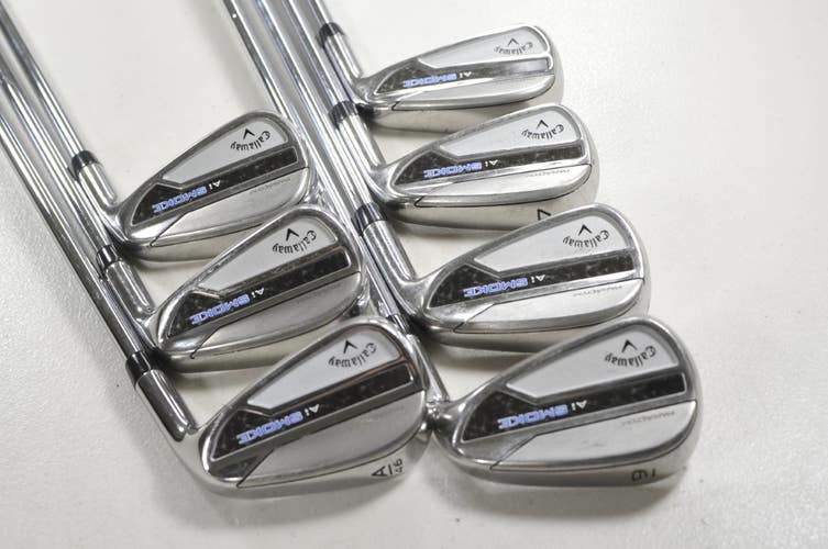 Callaway Paradym Ai Smoke 6-PW,AW,GW Iron Set Regular Flex Right Steel # 215187