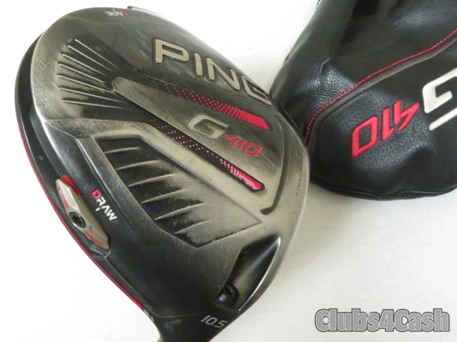 PING G410 Plus Driver 10.5 Alta CB 55 Red Regular Flex +Cover