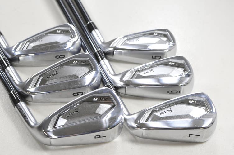 Srixon ZXiR 5-PW Iron Set Stiff Flex Right Recoil Dart F4 75g Graphite # 215180