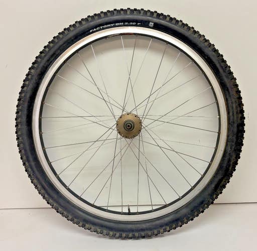 Sun Rims Mammoth Fat 36-Spoke Aluminum 26" Front Wheel X-IT Carbon Hub Tioga