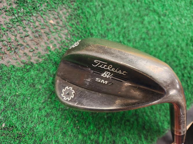 Titleist Vokey SM7 Lob Wedge LW 58 Degree 58.12 D Grind Stiff Flex KBS Tour 120