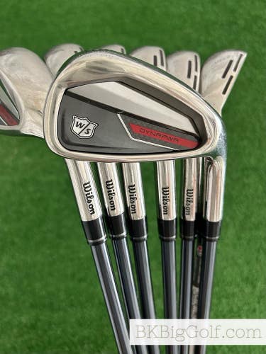 Wilson Staff Dynapwr 25 Iron Set 5-G / Recoil 65 Regular Graphite