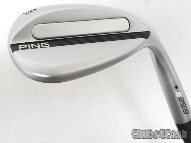 PING S259 Wedge Black Dot Hydropearl Chrome Z-Z115 Steel  58 T-6  .. Shop Wear