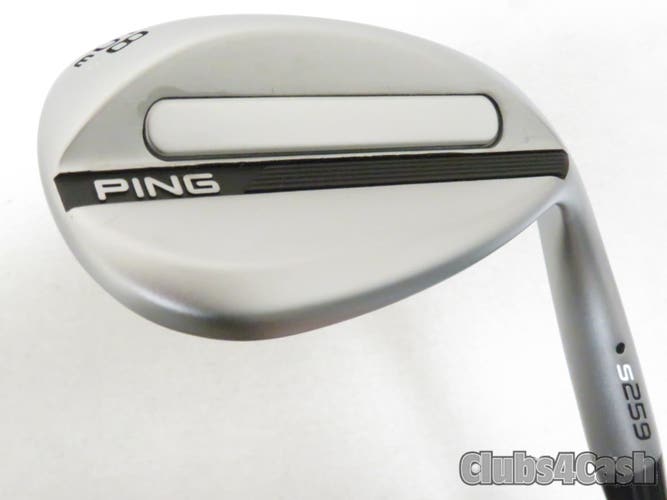 PING S259 Wedge Black Dot Hydropearl Chrome Z-Z115 Steel  58 E-8 .. Shop Wear